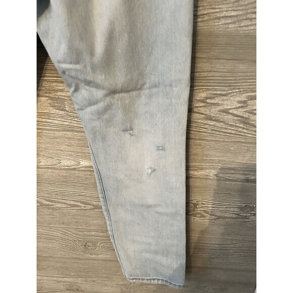 Levis 501CT‎ Womens Jeans 27 Distressed High Rise Straight Button Fly - Picture 6 of 9
